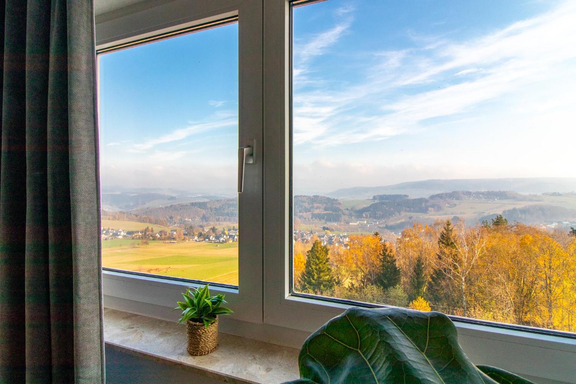 Panorama Apartment I Aufzug I Stellplatz I Natur Schwarzenberg  Buitenkant foto